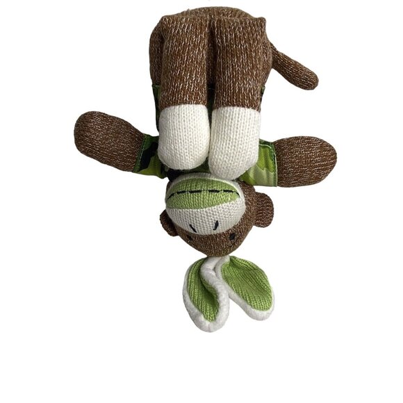 Dan Dee Camo Sock Monkey Plush Stuffed Animal Bunny Rabbit Ears 10" Camouflage - Picture 6 of 7